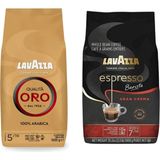 Lavazza Qualita Oro, Espresso Barista Gran Crema Çekirdek Kahve 1 kg | 2'li Paket - 2 kg