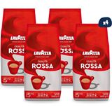 Lavazza Qualita Rossa Espresso Çekirdek Kahve 1 kg | 4'lü Paket - 4 kg
