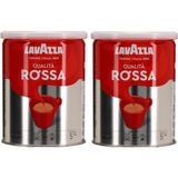 Lavazza Qualita Rossa Filtre Kahve - Teneke Kutu - 250GR x 2'li - 250 gr