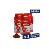 LavAzza Qualita Rossa Öğütülmüş Filtre Kahve 250 g | 3'lü Avantajlı Paket