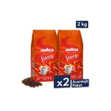 LavAzza Suerte Espresso Çekirdek Kahve 1 Kg | 2'li Avantajlı Paket