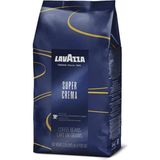 Lavazza Super Crema Espresso Çekirdek Kahve 1 kg Fındık ve Esmer Şeker Aromalı Lezzetli Kahve