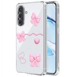 Lavderuar Galaxy A55 İle Uyumlu Yüksek Kalite Özel Tasarım Şeffaf Telefon Kılıfı SZR01