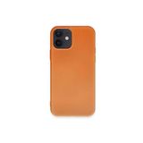 Lavderuar iPhone 12-12 Pro ile Uyumlu İçi Kadife Lansman Silikon Kılıf – Kamera Korumalı, Darbe Emici, Premium Yumuşak Kapak turuncu