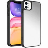 Lavderuar İPhone 12 Mini İle Uyumlu Yüksek Kalite Özel Üretim Aynalı Kamera Koruma Çıkıntılı Parlak Kapak Telefon Kılıfı Kılıf-SZR02