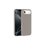 Lavderuar iPhone 17 Air ile Uyumlu İçi Kadife Lansman Silikon Kılıf – Kamera Korumalı, Darbe Emici, Premium Yumuşak Kapak Gri