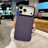 Lavderuar iPhone 17 Pro & 18 Pro ile Uyumlu İçi Kadife Lansman Silikon Kılıf – Kamera Korumalı, Darbe Emici, Premium Yumuşak Kapak Derin mor