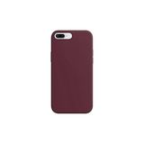 Lavderuar iPhone 7 Plus / 8 Plus ile Uyumlu İçi Kadife Lansman Silikon Kılıf – Kamera Korumalı, Darbe Emici, Premium Yumuşak Kapak Bordo
