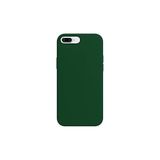 Lavderuar iPhone 7 Plus / 8 Plus ile Uyumlu İçi Kadife Lansman Silikon Kılıf – Kamera Korumalı, Darbe Emici, Premium Yumuşak Kapak Haki