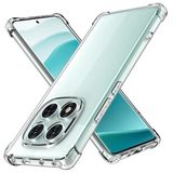 Lavderuar Xiaomi Poco F5 Pro İle Uyumlu Yüksek Kalite Köşe Korumalı Darbe Emici Yapı Şeffaf Silikon Telefon Kılıfı-SR