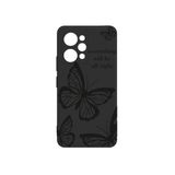 Lavderuar Xiaomi Redmi 12 Uyumlu Karikatür Desenli Telefon Kılıfı – Şık ve Dayanıklı Silikon Koruma, Çizilmelere ve Darbelere Karşı Dayanıklı Siyah Tasarım (everygood)