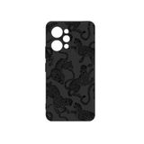 Lavderuar Xiaomi Redmi 12 Uyumlu Karikatür Desenli Telefon Kılıfı – Şık ve Dayanıklı Silikon Koruma, Çizilmelere ve Darbelere Karşı Dayanıklı Siyah Tasarım (jaguar)