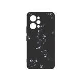 Lavderuar Xiaomi Redmi 12 Uyumlu Karikatür Desenli Telefon Kılıfı – Şık ve Dayanıklı Silikon Koruma, Çizilmelere ve Darbelere Karşı Dayanıklı Siyah Tasarım (lavander)