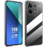 Lavderuar Xiaomi Redmi Note 13 Pro 5G İle Uyumlu Yüksek Kalite Şeffaf Telefon Kılıfı