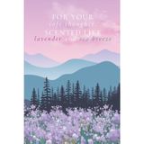 Lavender: STRAAYA Soft Cover Notebook Journal | Blank Unlined Sketchbook & Travel Diary | 120 White Pages | Visit Australia Series