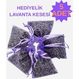 Lavendrose Isparta Lavanta Kesesi 5 Adet Mor- Hediyelik Tül Lavanta Kesesi (Yağı Alınmamış Yoğun Kokulu)