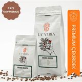 La'veria Rwanda Akagera Bourbon Natural Çekirdek Kahve | Vişne, Kakao Nibi ve Hambuka Notalı - Cold Brew - 1 kg