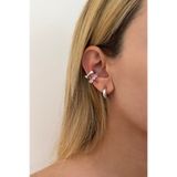 Lavian Accessories 2’li Bobi Gümüş Earcuff Seti