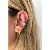 Lavian Accessories 2’li Zirkon Taşlı Kalpli Earcuff Seti