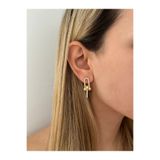 Lavian Accessories Gold Tifany Küpe
