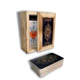 LAVİEN FASHİON Tarot Kartları Ahşap Kutulu Akşağ Kutulu Tarot