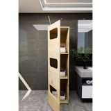 Lavina Banyo Kirli Sepetli Çamaşır Dolabı Rivoli - Ahşap