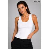 LAVİNİM Kadın Fitilli Fit Kesim Atlet – Esnek Basic Yazlık Üst
