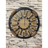 Lavintadesign Dekoratif Ahşap Duvar Saati 50 Cm