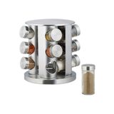 Laviss 12’li Dönerli Metal Baharatlık Baharat Seti