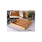 Laviss Çekmece Içi Ayarlanabilir Ayarlı Bambu Kaşıklık 40x35 Cm