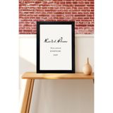 Laviste Laviest Home 35x50 Çerçeve 35x50 Siyah Çerçeve 500 Parça Puzzle Çerçevesi Boş Fotoğraf Çerçevesi