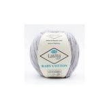 LaVita Yarn Baby Cotton Amigurumi Ve El Örgü Ipi %40 Akrilik %60 Cotton 50gr (6002 FÜME GRİ)