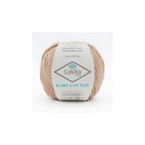 LaVita Yarn Baby Cotton Amigurumi Ve El Örgü Ipi %40 Akrilik %60 Cotton 50gr (7001 VİZON)