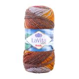 LaVita Yarn Batik El Örgü İpi %100 Akrilik 100gr (DG12 LOTUS)