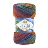 LaVita Yarn Batik El Örgü İpi %100 Akrilik 100gr (DG17 FULYA)