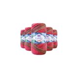 LaVita Yarn Batik El Örgü İpi %100 Akrilik 500gr 5 ADET (DG02 PAPATYA)