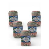LaVita Yarn Batik El Örgü İpi %100 Akrilik 500gr 5 ADET (DG13 BEGONYA)