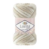 LaVita Yarn Cotton Batik El Örgü Ipi %60 Pamuk %40 Akrilik 100gr (CB06 IHLAMUR)