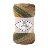 LaVita Yarn Cotton Batik El Örgü Ipi %60 Pamuk %40 Akrilik 100gr (CB07 SKULENT)