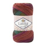LaVita Yarn Cotton Batik El Örgü Ipi %60 Pamuk %40 Akrilik 100gr (CB10 VİYANA)