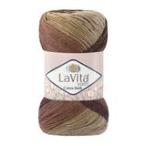 LaVita Yarn Cotton Batik El Örgü Ipi %60 Pamuk %40 Akrilik 100gr (CB11 YILDIZ)