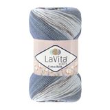 LaVita Yarn Cotton Batik El Örgü Ipi %60 Pamuk %40 Akrilik 100gr (CB14 SARDUNYA)