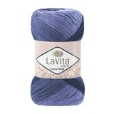 LaVita Yarn Cotton Batik El Örgü Ipi %60 Pamuk %40 Akrilik 100gr (CB15 REYHAN)