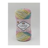LaVita Yarn Cotton Batik El Örgü İpi %60 Pamuk %40 Akrilik 100gr (CB20 MİMOZA)