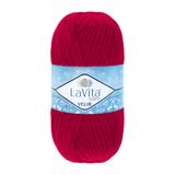 LaVita Yarn Velur Kadife El Örgü Ipi %100 Polyester 100gr (2313 NAR ÇİÇEĞİ)