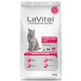 Lavital 12 kg Somonlu Kısırlaştırılmış Kuru Kedi Maması