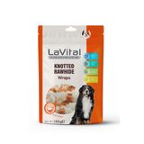 LaVital Knotted Rawhide With Duck Ördek Eti Sarılı Köpek Ödül Kemiği 100g Yetişkin Köpekler İçin