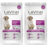 Lavital Kuzulu Büyük Irk Yavru Köpek Maması 3kg (2 paketi)
