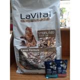 LaVital La Vital Kısırlaştırılmış Yetişkin Kedi Maması Kuzu Etli 12 Kg+20 Adet Felix Tonbalıklı&somonlu Karışık Kedi Yaş Mama - 1 adet