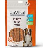 LaVital Puffed Stick Ördek Eti Sarılı Köpek Ödül Çubuğu 100gr Yetişkin Köpekler için